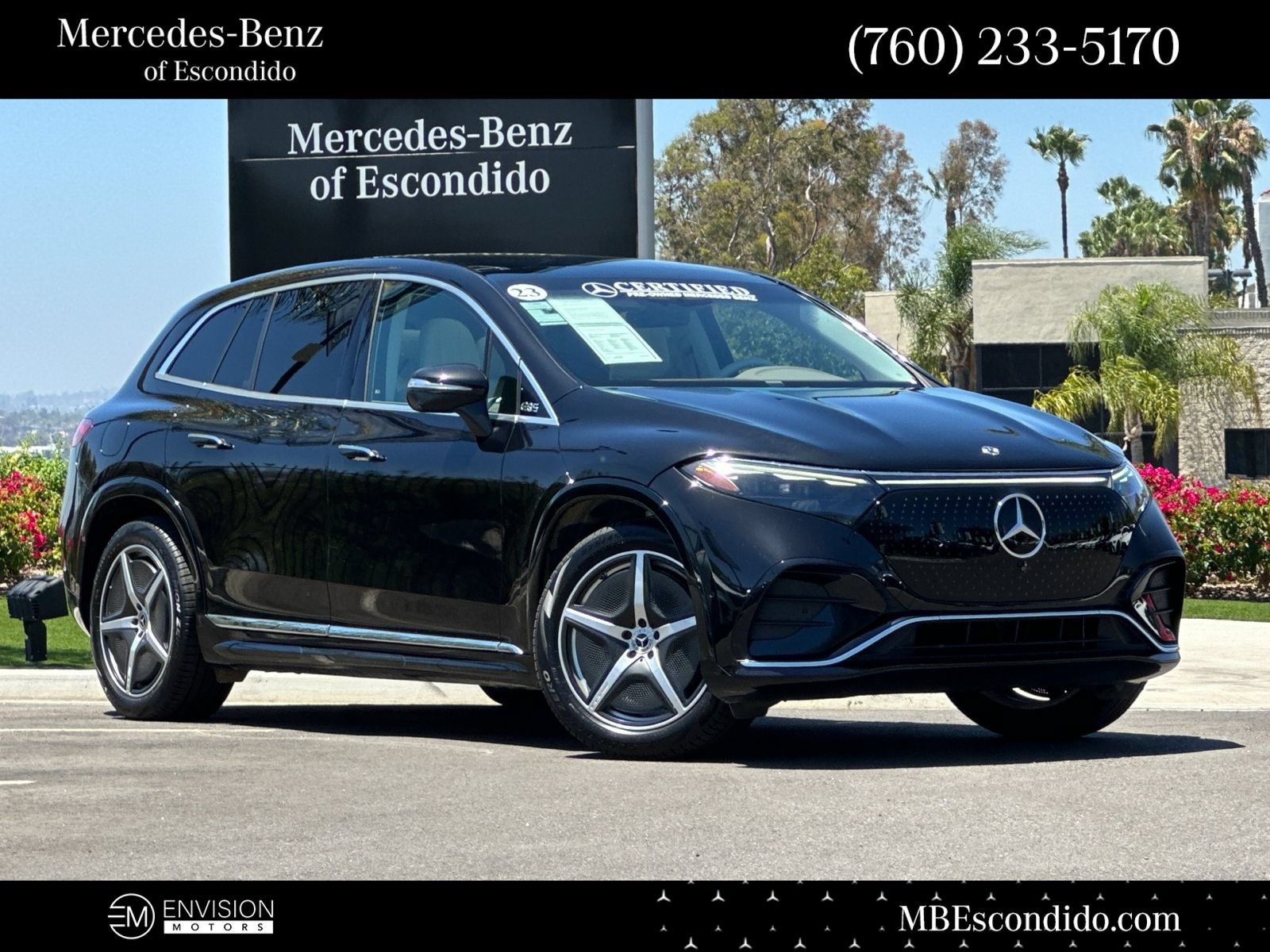 Certified 2023 Mercedes-Benz EQS 580 4MATIC SUV
