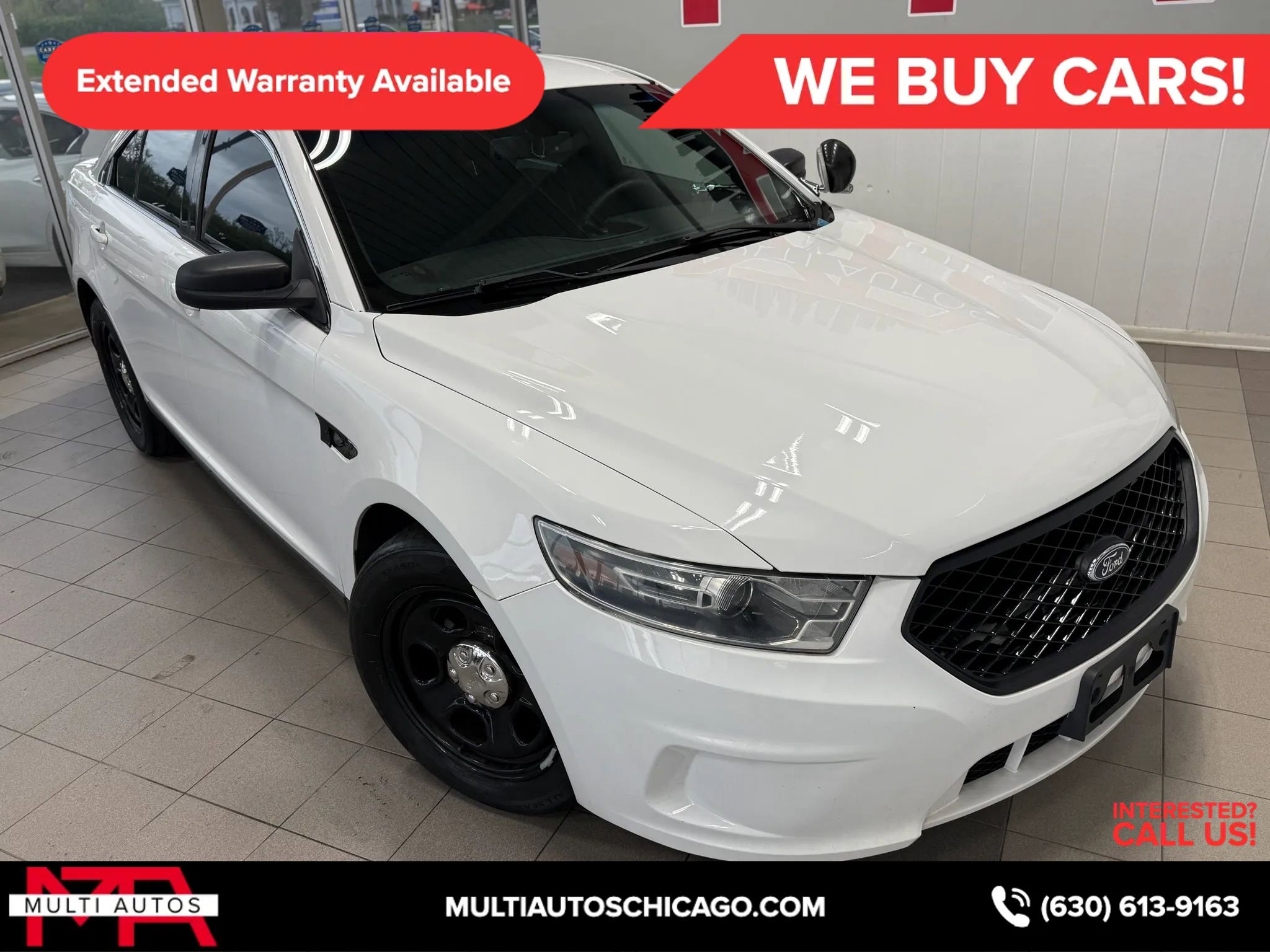 Used 2017 Ford Taurus Police Interceptor w/ Ready For The Road Package FWD image 4