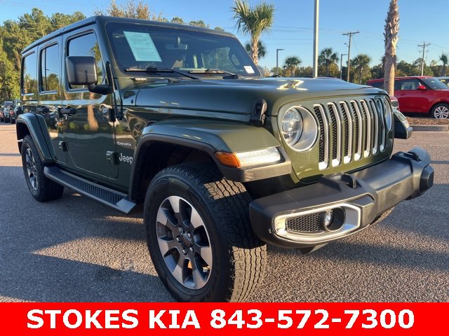 Used 2021 Jeep Wrangler Unlimited Sahara
