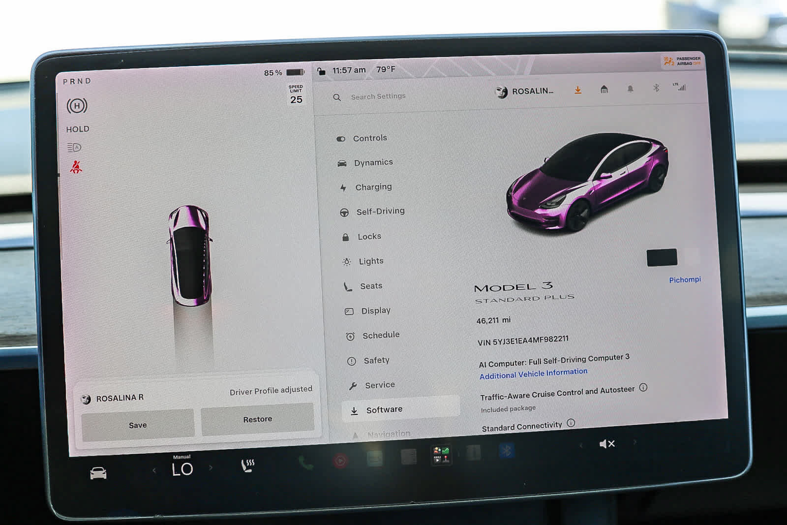 Used 2021 Tesla Model 3 Standard Range Plus RWD image 23