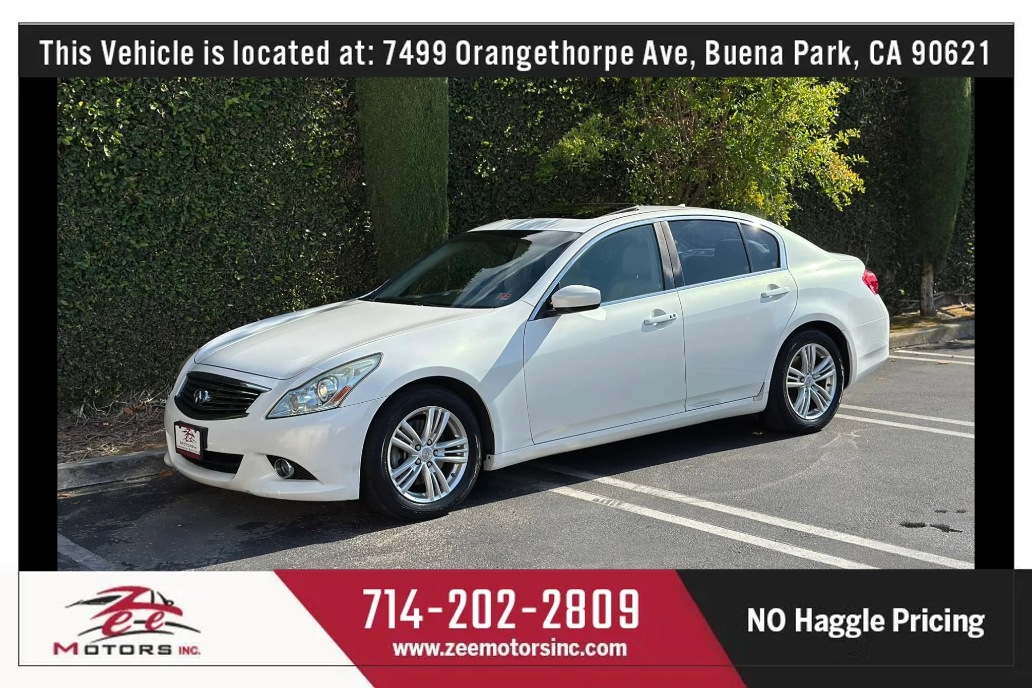 Used 2012 INFINITI G37 Journey w/ Premium Pkg RWD image 12