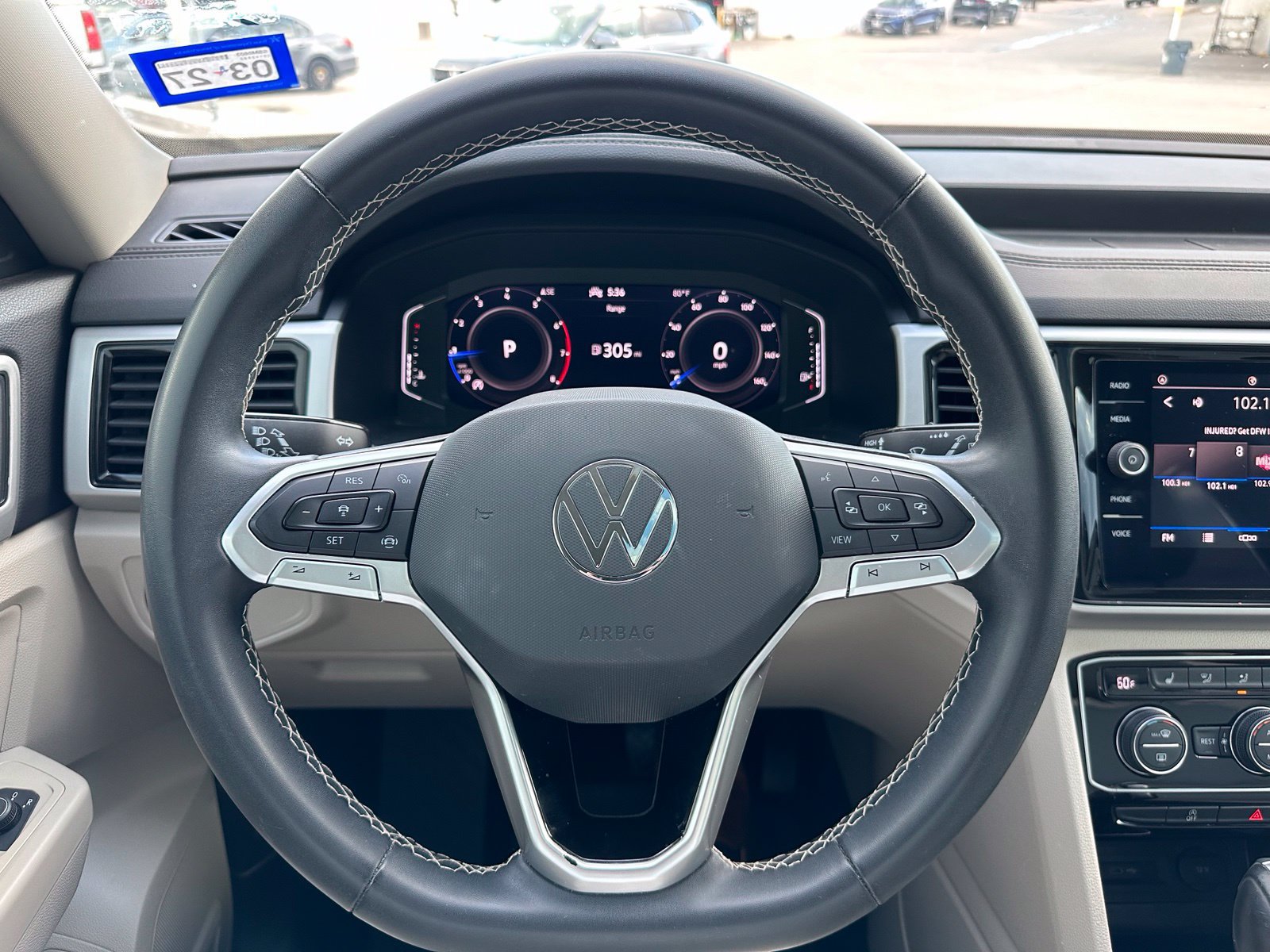 Used 2023 Volkswagen Atlas SE w/ Panoramic Sunroof Package FWD image 10