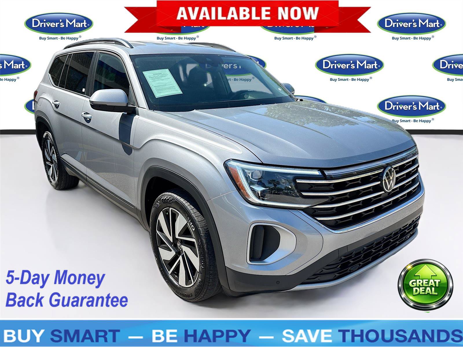 Used 2025 Volkswagen Atlas SE FWD image 1