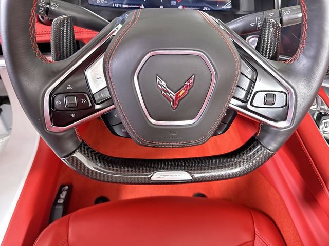 Used 2024 Chevrolet Corvette Z06 w/ Chrome Exterior Badge Package RWD image 11
