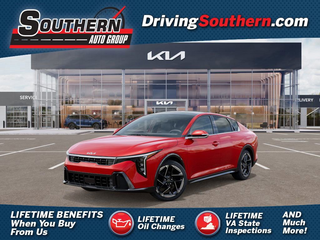 New 2025 Kia K4 GT-Line w/ GT-Line Premium Package