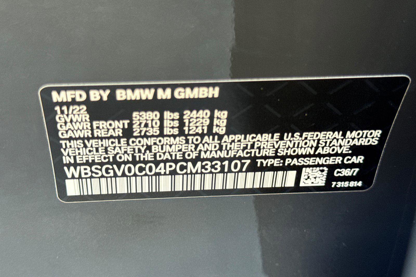 Used 2023 BMW M8 Gran Coupe xDrive Competition w/ M Driver's Package image 27