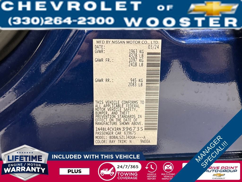 Used 2024 Nissan Altima 2.5 SR image 36