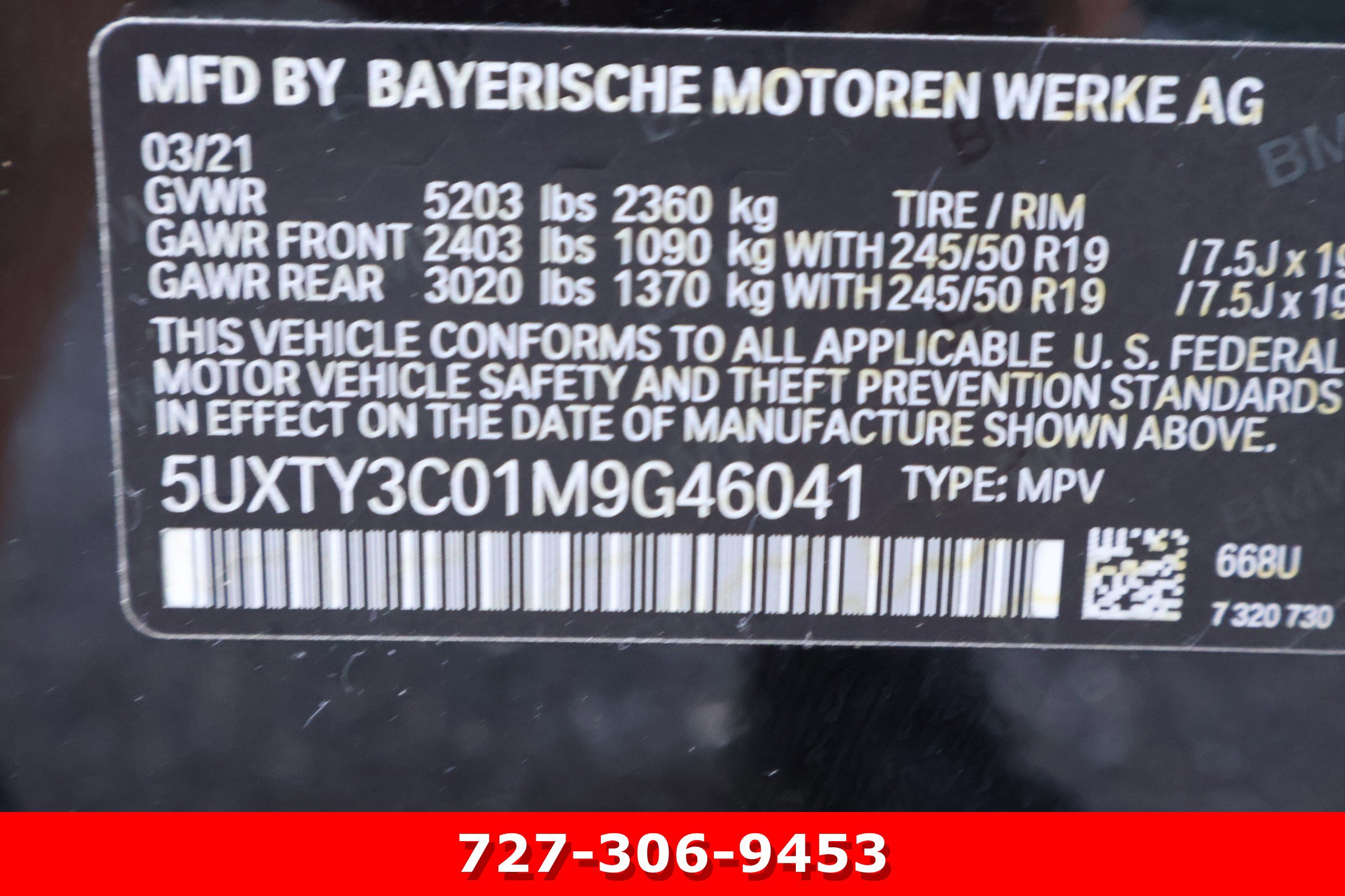Used 2021 BMW X3 sDrive30i w/ Convenience Package image 29