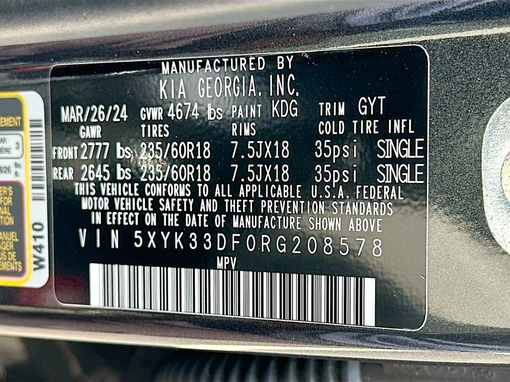 Certified 2024 Kia Sportage EX image 31