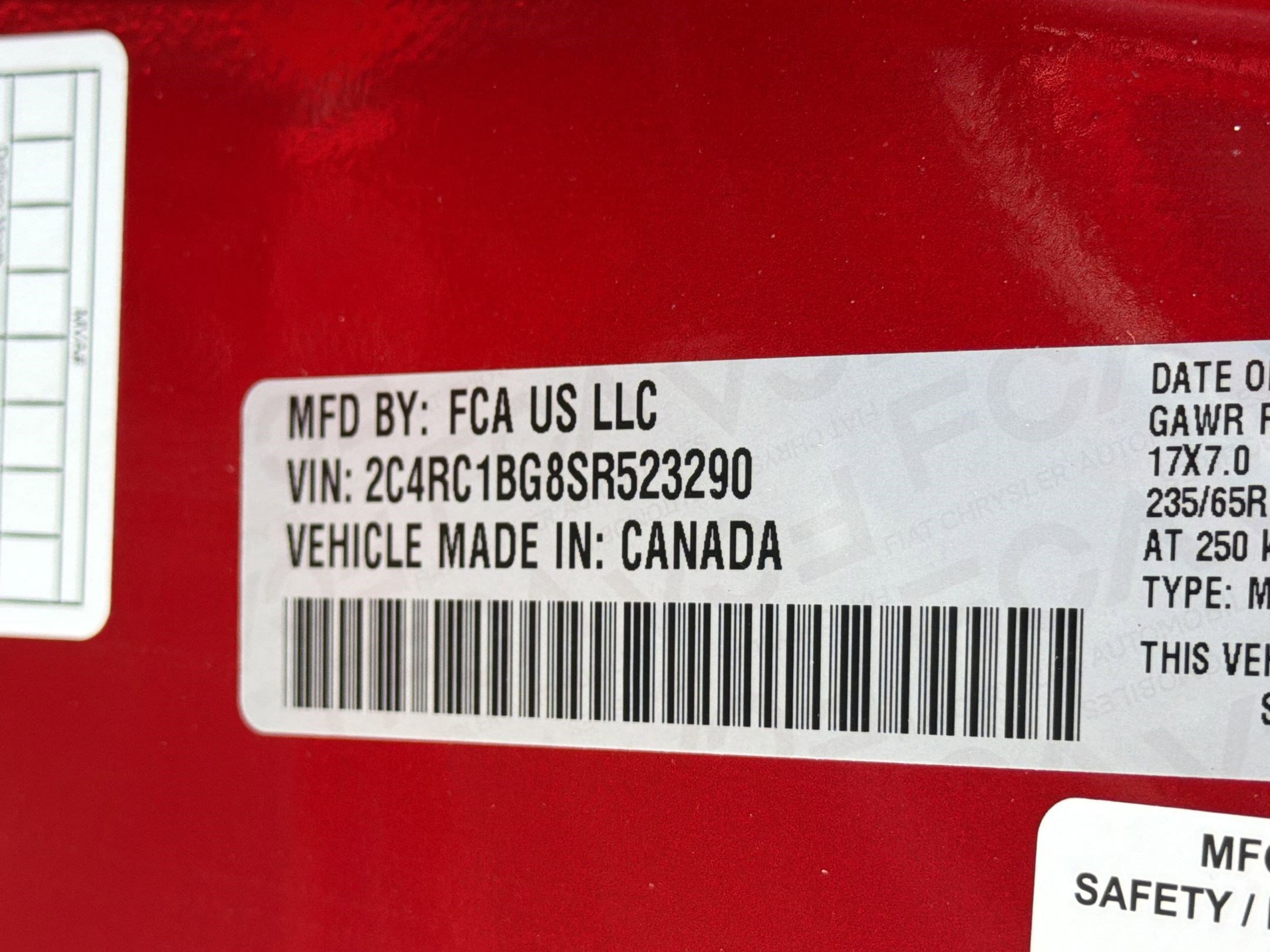 Certified 2025 Chrysler Pacifica Select image 20