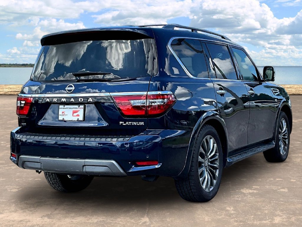 Used 2022 Nissan Armada Platinum w/ Captain's Chairs Package RWD image 4