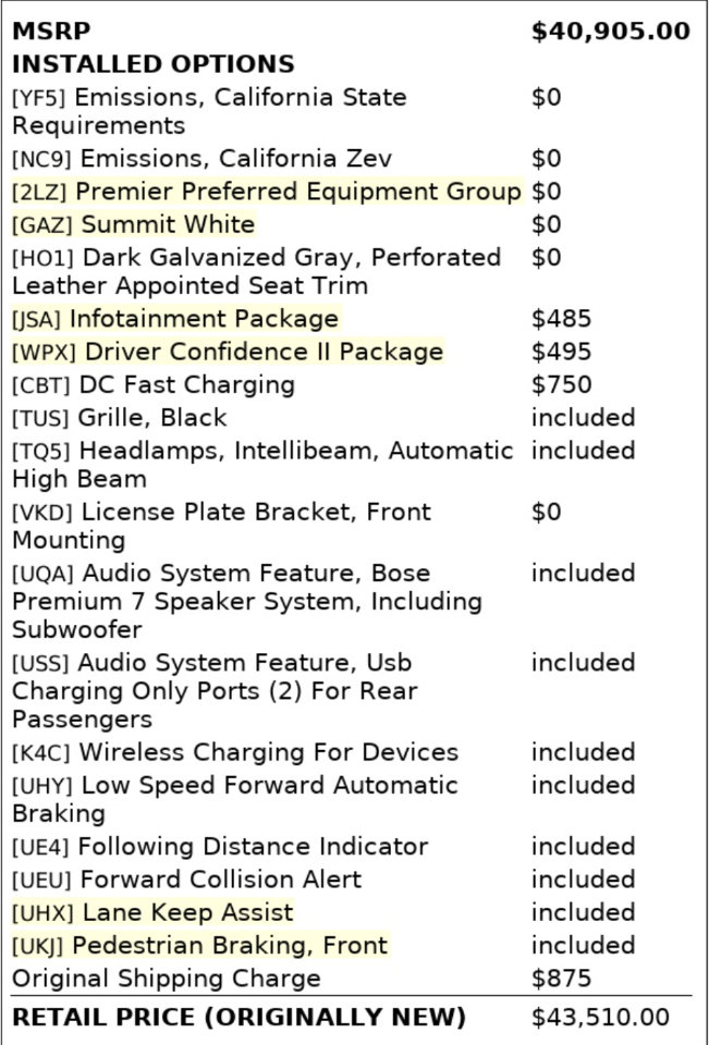 Used 2017 Chevrolet Bolt Premier w/ Driver Confidence II Package image 10