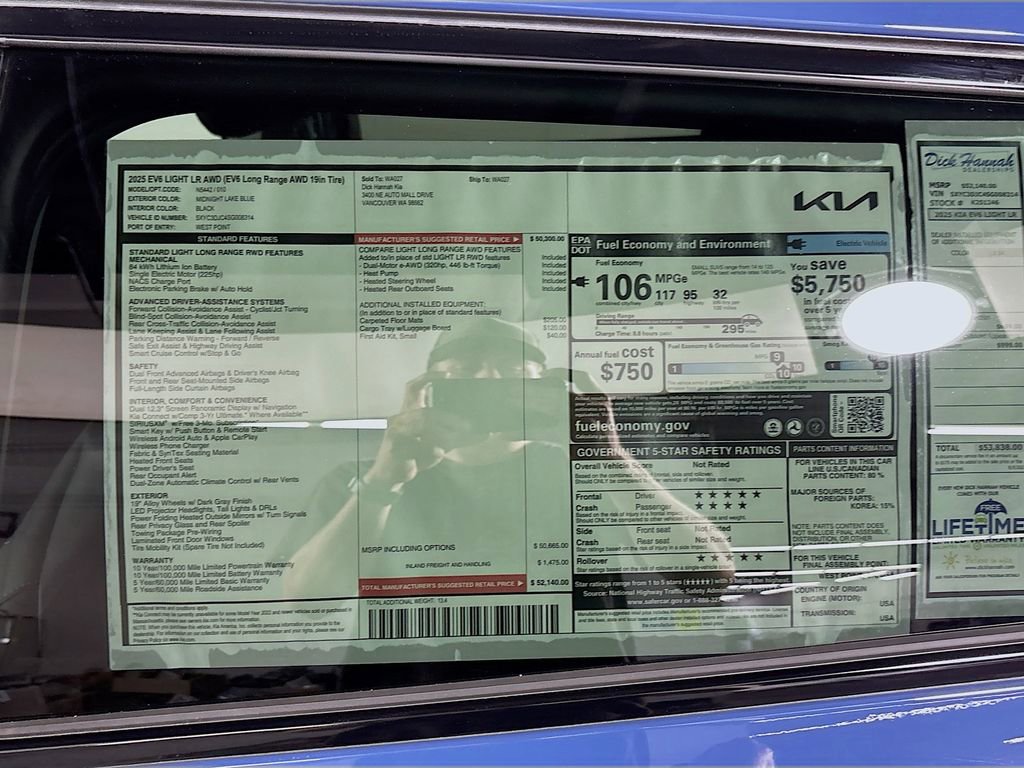 New 2025 Kia EV6 Light image 25