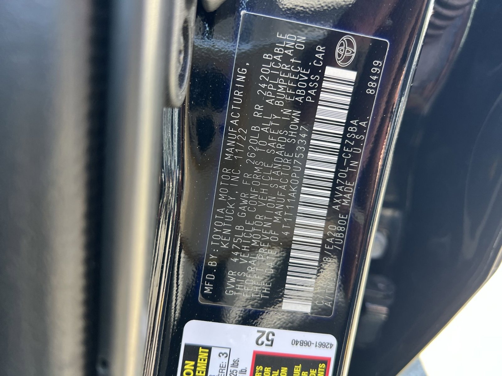Used 2023 Toyota Camry SE w/ Convenience Package FWD image 26