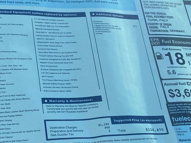 Used 2024 Maserati Levante Modena Ultima image 50