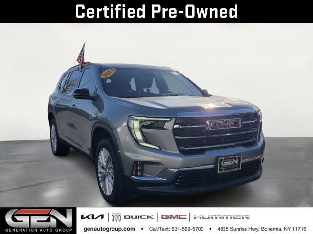 Certified 2024 GMC Acadia Elevation