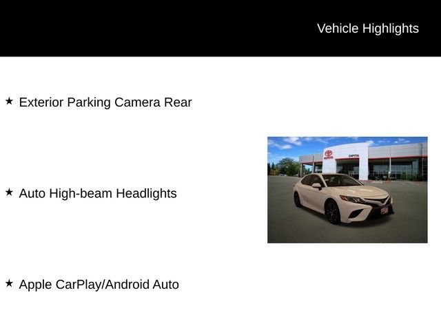 Used 2020 Toyota Camry SE w/ Carpet Mat Package FWD image 2