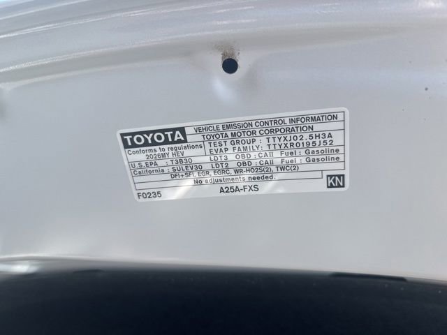 Certified 2026 Toyota Sienna XLE FWD image 36