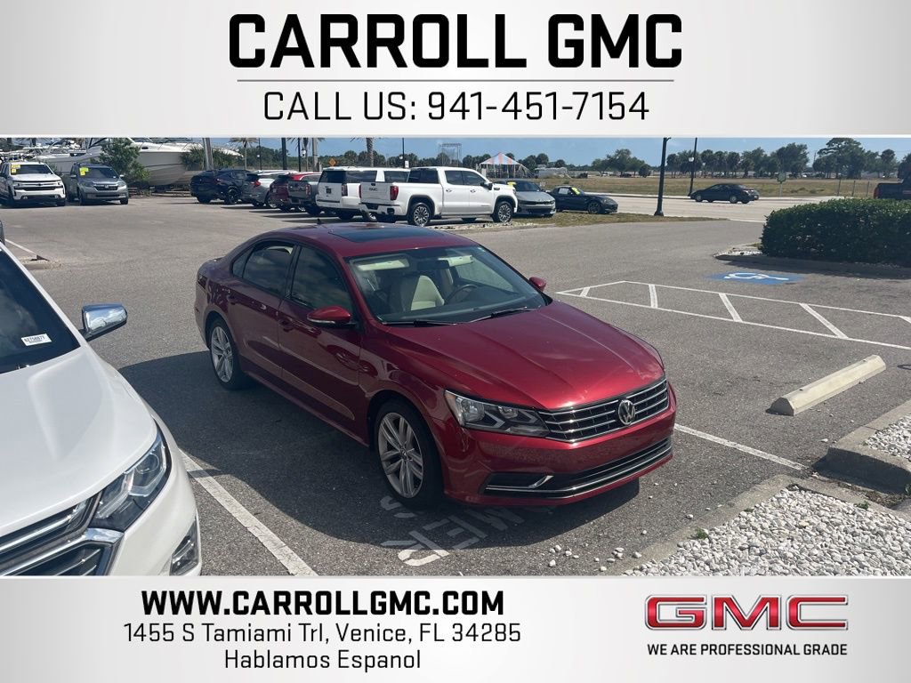 Used 2019 Volkswagen Passat 2.0T Wolfsburg w/ Wheels & Sunroof Package FWD image 1