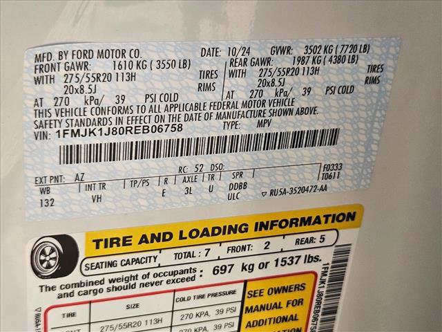 Used 2024 Ford Expedition Max XLT AWD/4WD image 24