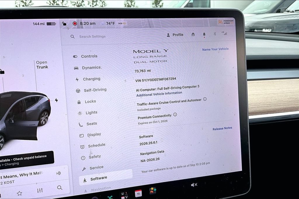 Used 2021 Tesla Model Y Long Range AWD/4WD image 13