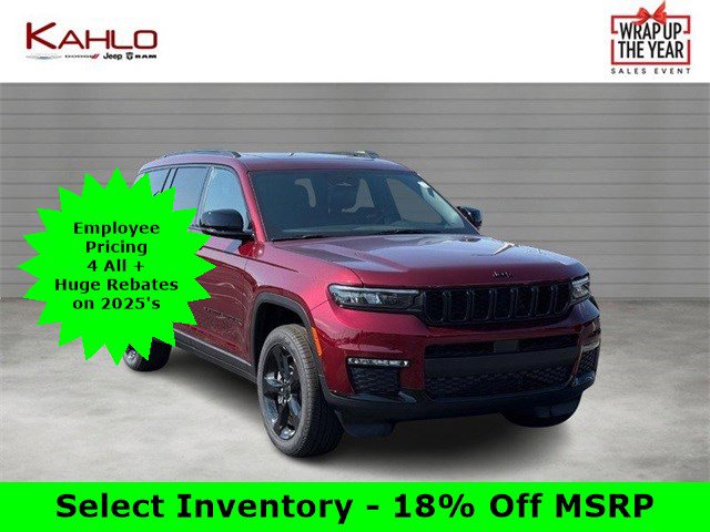 New 2025 Jeep Grand Cherokee L Limited w/ Black Appearance Package