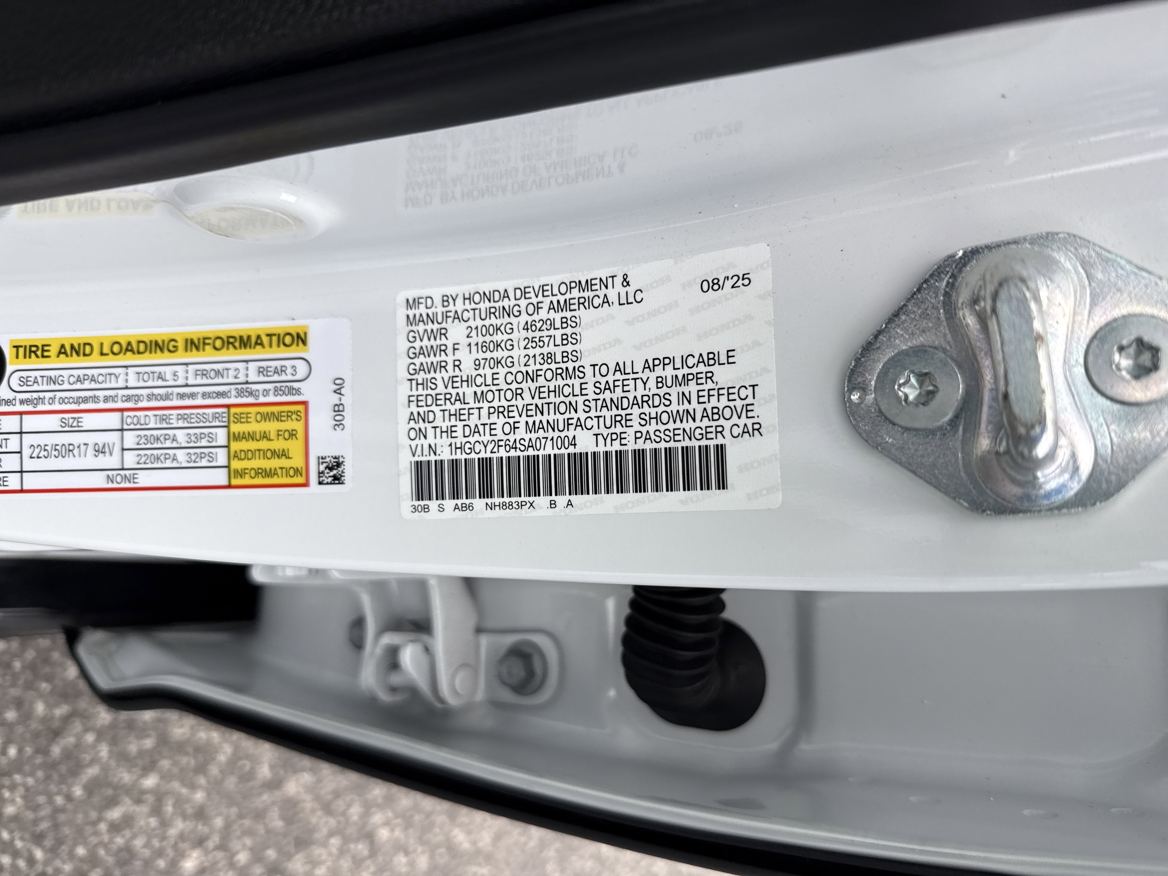 Used 2025 Honda Accord EX-L image 37