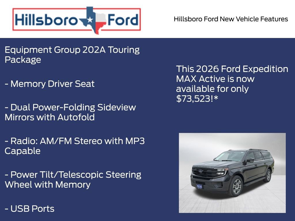 New 2026 Ford Expedition Max Active RWD image 15
