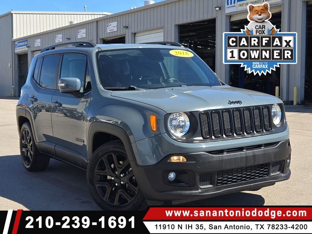 Used 2018 Jeep Renegade Altitude w/ UConnect 8.4 Nav Group