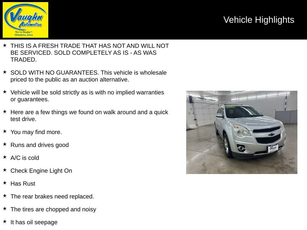 Used 2013 Chevrolet Equinox LTZ FWD video 2