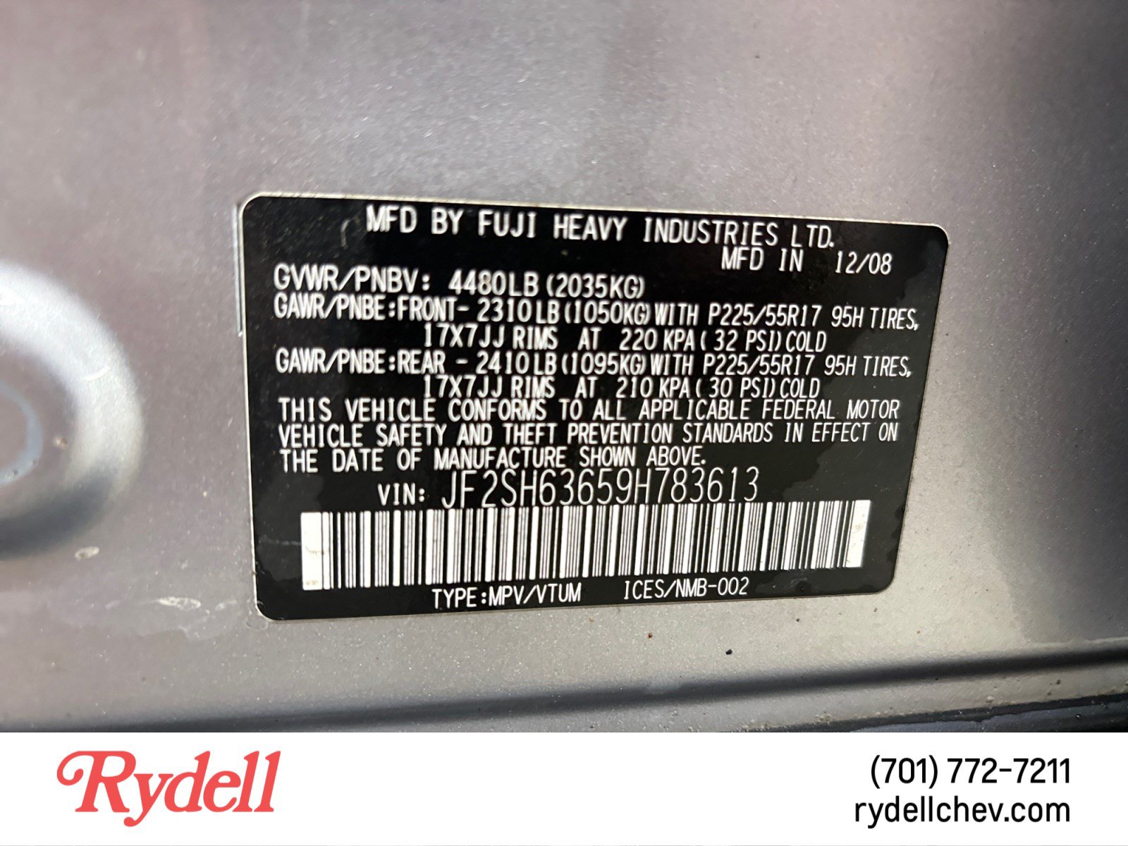 Used 2009 Subaru Forester 2.5X AWD/4WD image 22