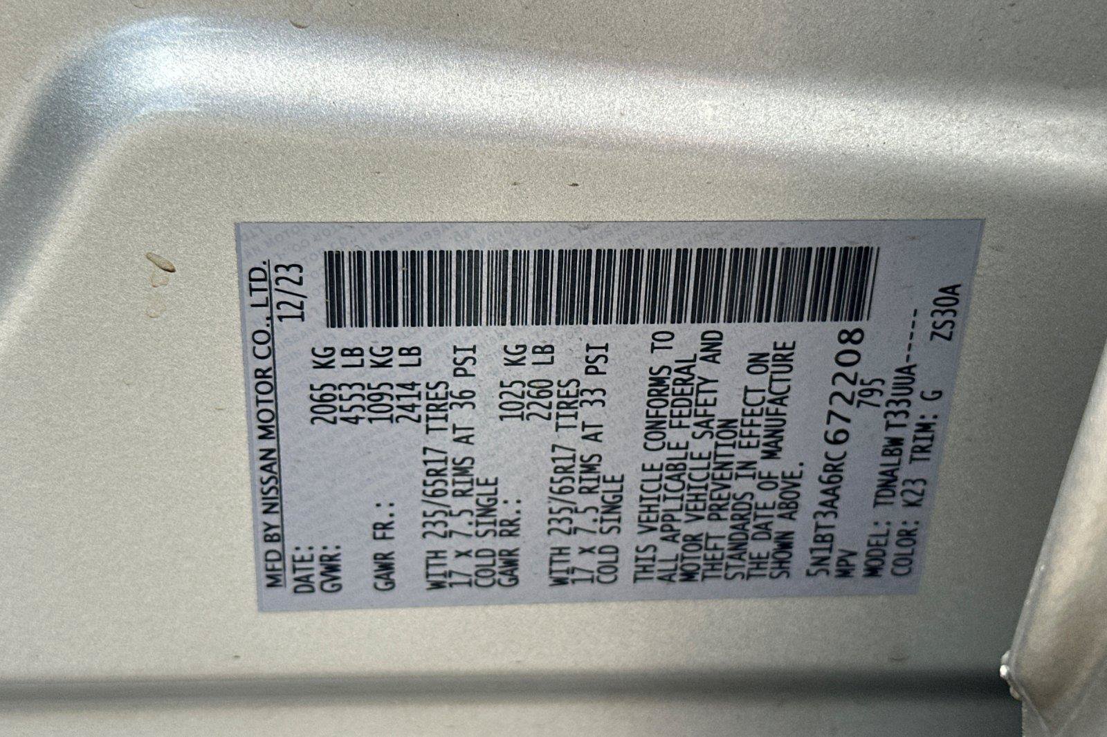 Certified 2024 Nissan Rogue S FWD image 28