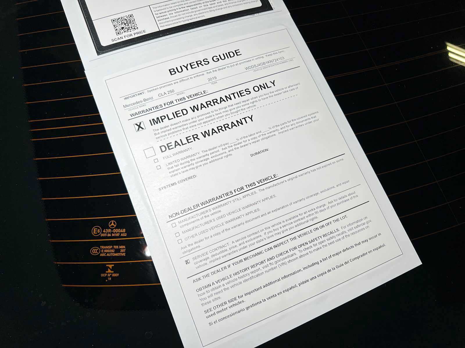 Certified 2019 Mercedes-Benz CLA 250 4MATIC image 43