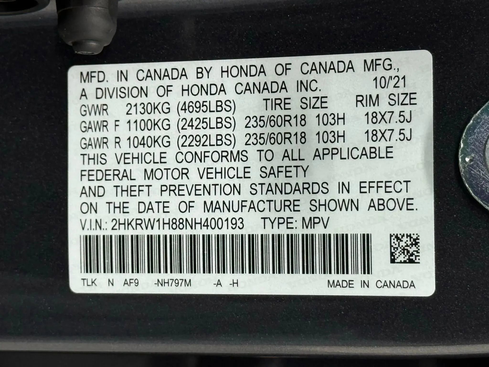 Used 2022 Honda CR-V EX-L image 65