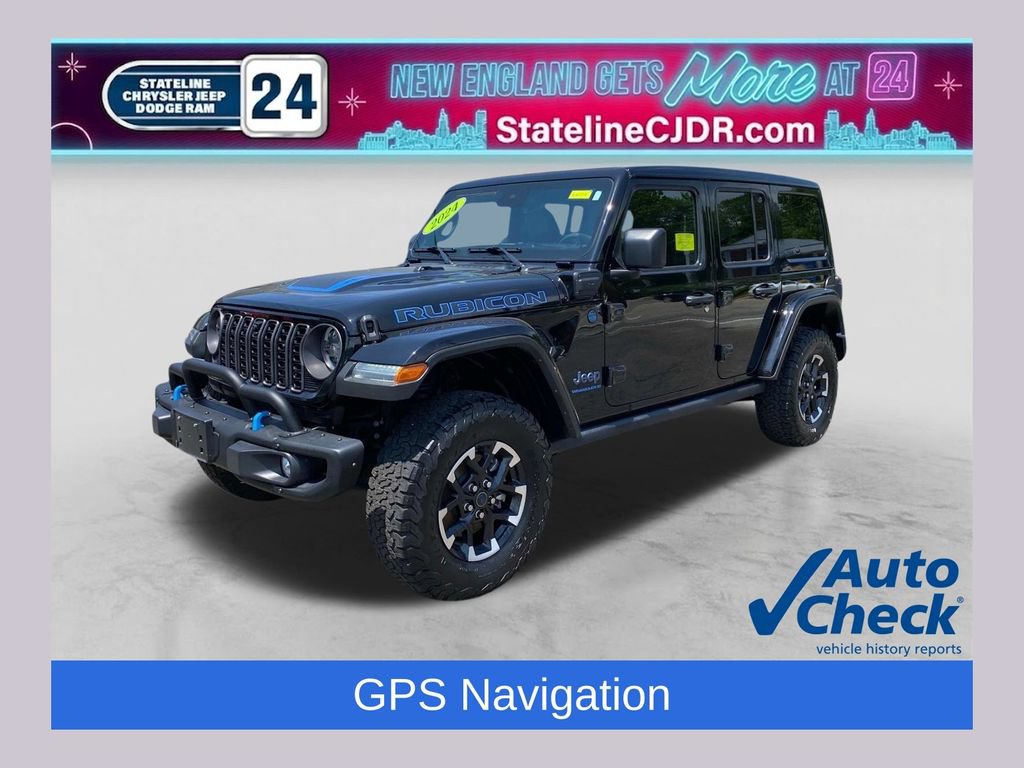 Certified 2024 Jeep Wrangler Unlimited Rubicon 4xe