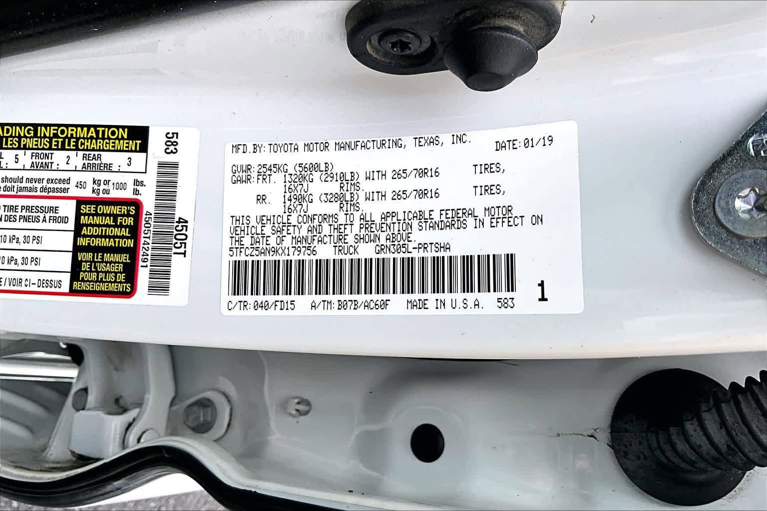 Used 2019 Toyota Tacoma TRD Off-Road image 21