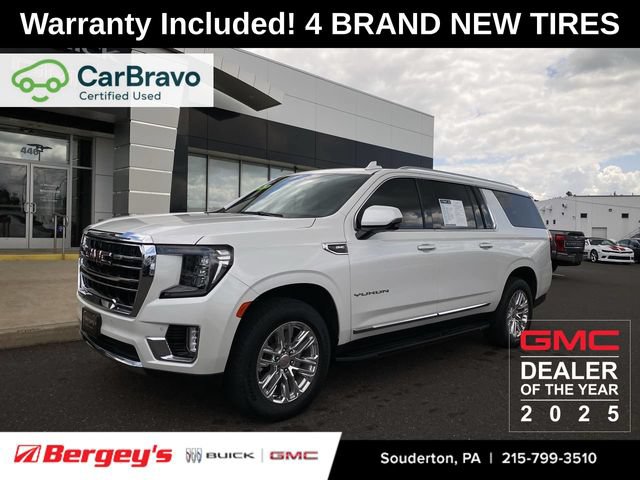 Certified 2022 GMC Yukon XL SLT w/ SLT Premium Package AWD/4WD image 1