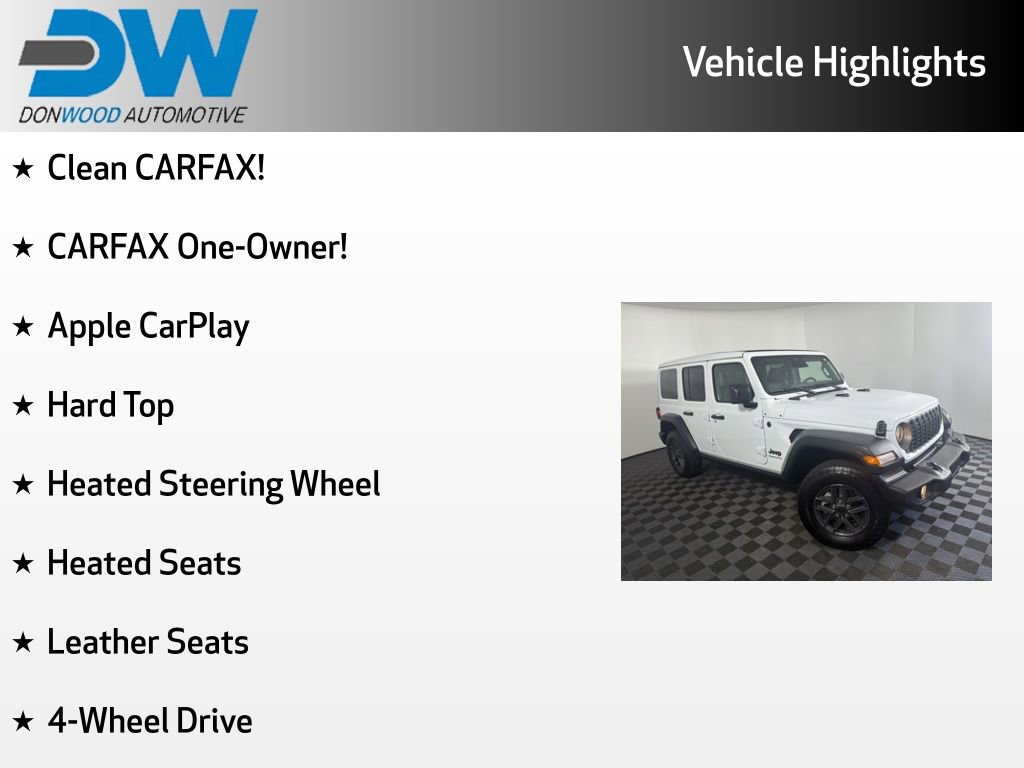 Used 2025 Jeep Wrangler Unlimited Sport AWD/4WD image 3