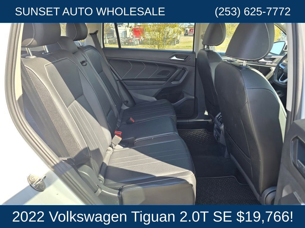Used 2022 Volkswagen Tiguan SE AWD/4WD image 22