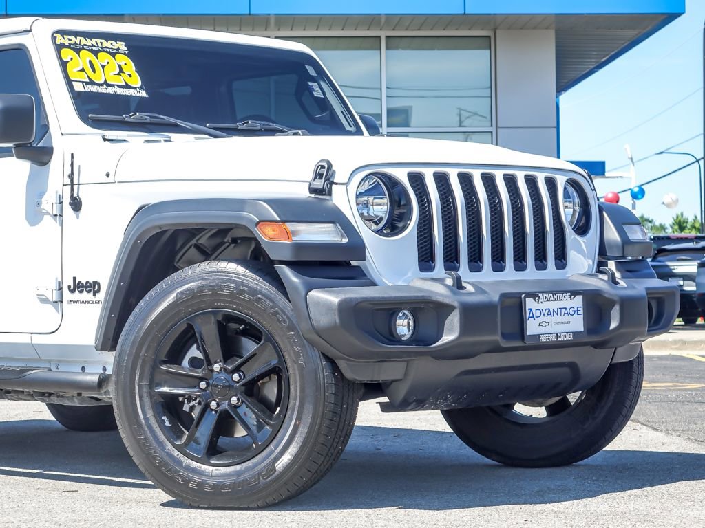 Used 2023 Jeep Wrangler Unlimited Sport AWD/4WD video 3