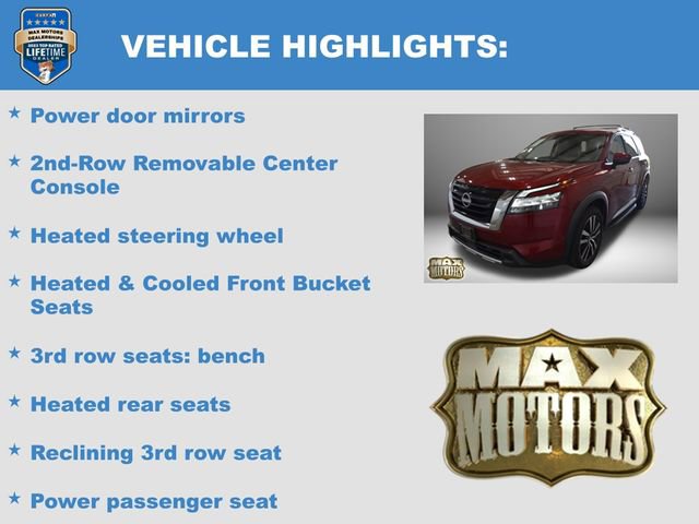 Used 2023 Nissan Pathfinder Platinum w/ Lighting Package (N93) image 11