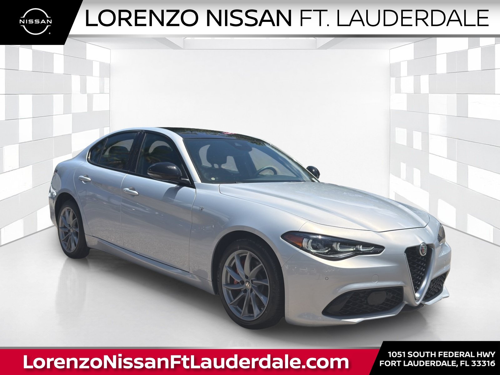Used 2024 Alfa Romeo Giulia Ti w/ Active Assist Plus Package AWD/4WD image 1