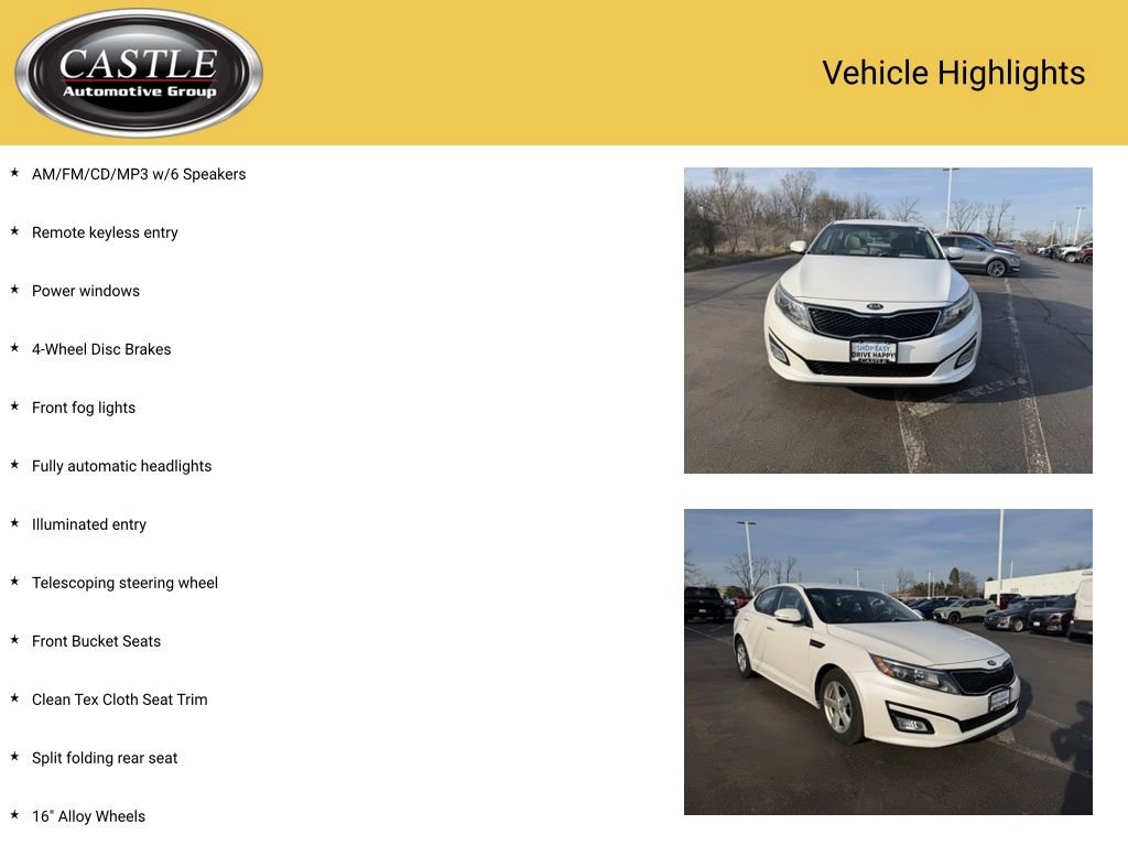Used 2014 Kia Optima LX image 4