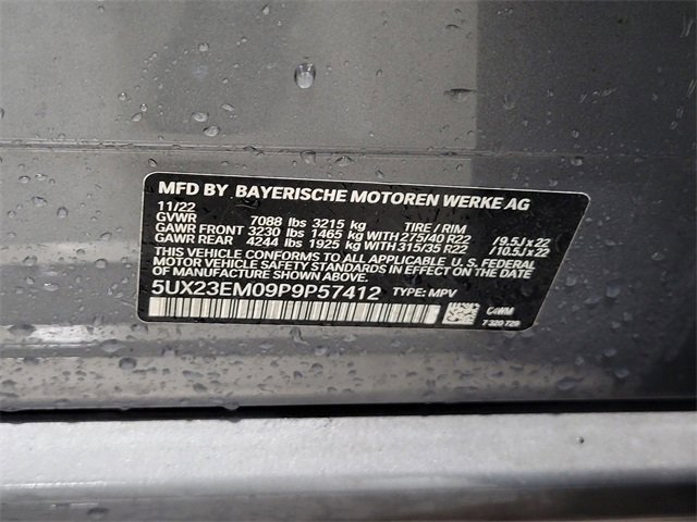 Certified 2023 BMW X7 xDrive40i w/ Executive Package image 30