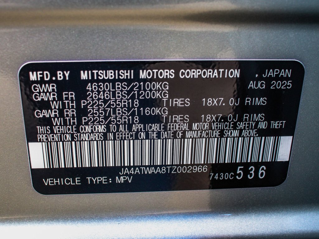 New 2026 Mitsubishi Eclipse Cross SE AWD/4WD image 15