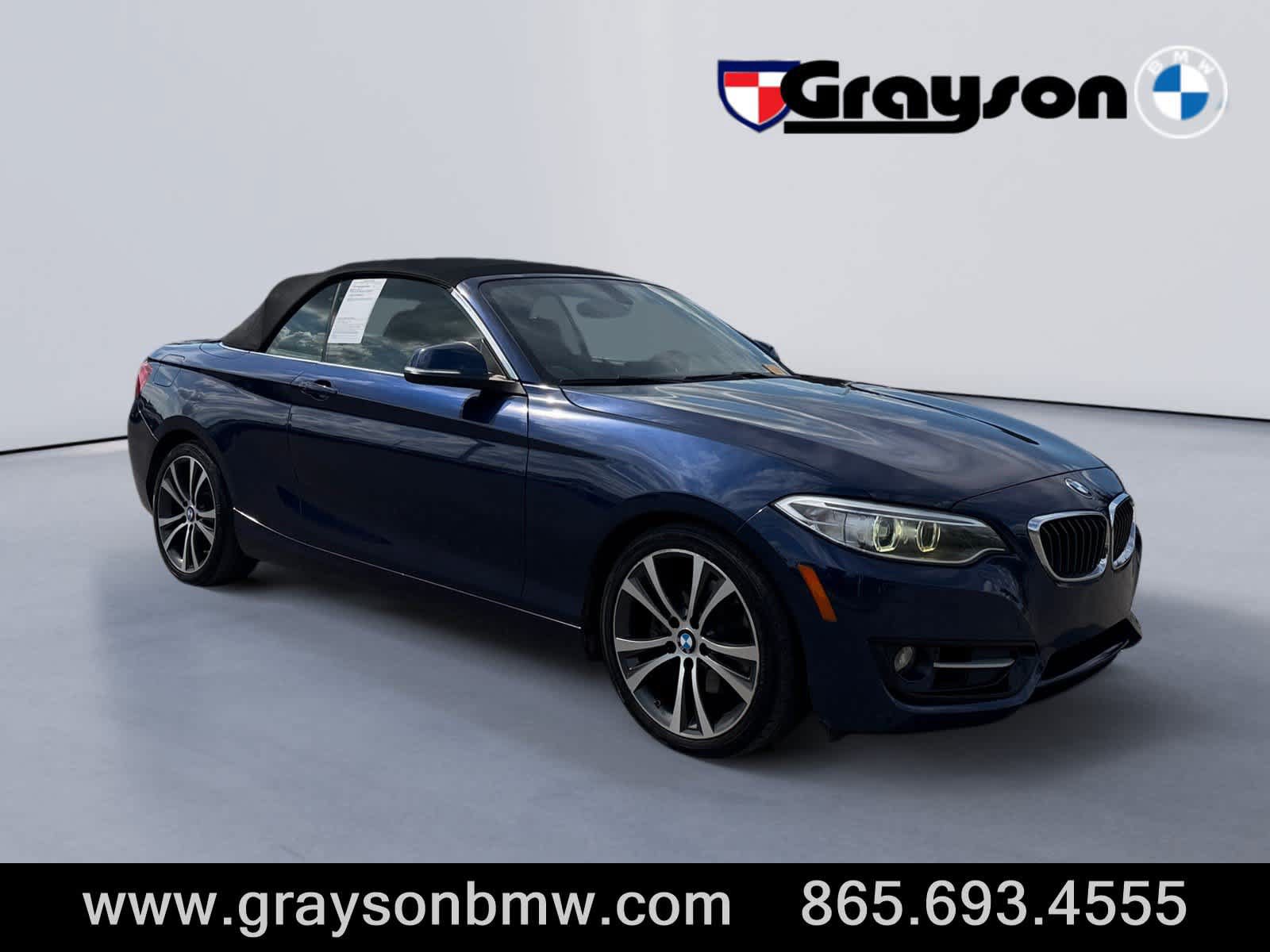 Used 2016 BMW 228i xDrive Convertible AWD/4WD image 1