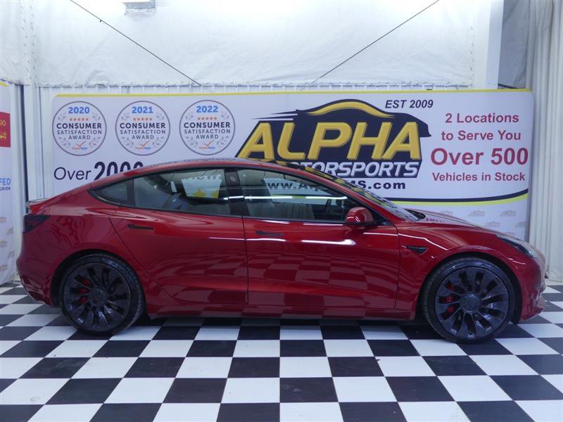 Used 2021 Tesla Model 3 Performance AWD/4WD image 31