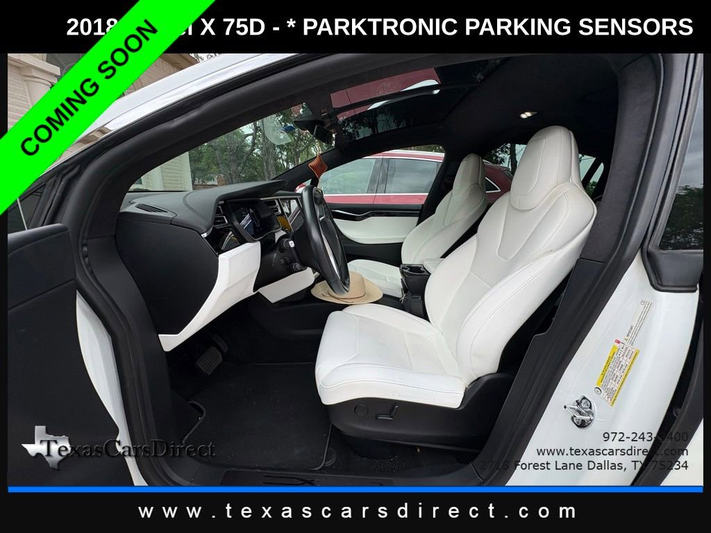 Used 2018 Tesla Model X 75D AWD/4WD image 6