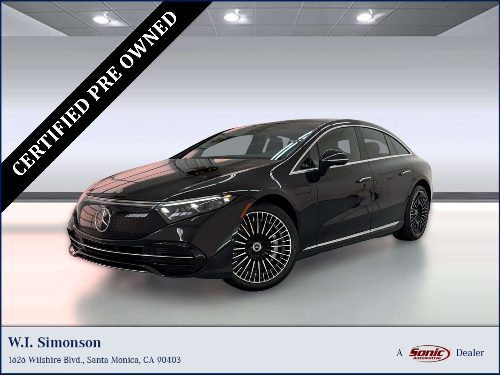 Certified 2024 Mercedes-Benz EQS 450+ Sedan