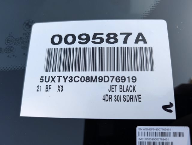 Used 2021 BMW X3 sDrive30i RWD image 36